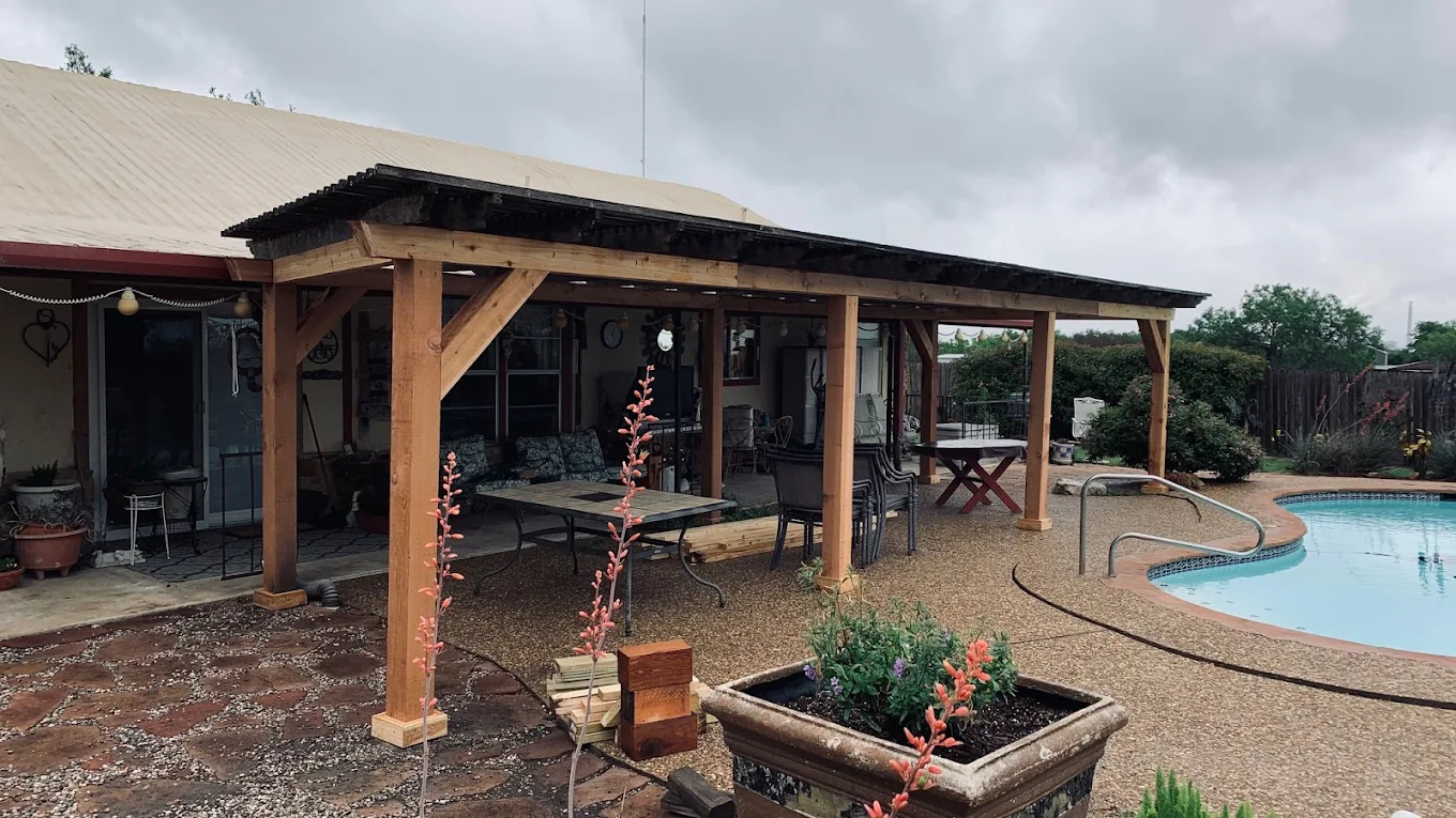 Covered patio and outdoor living San Antonio